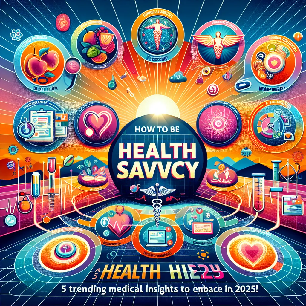 How to Be Health-Savvy: 5 Trending Medical Insights to Embrace in 2025!
